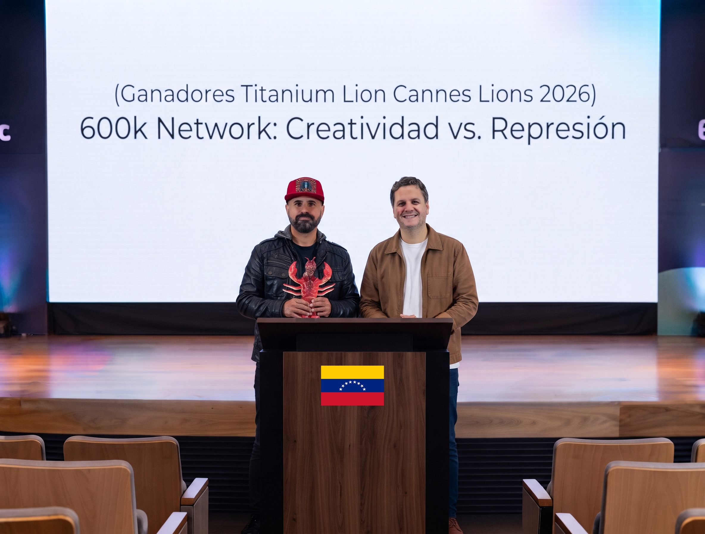 (Ganadores Titanium Lion Cannes Lions 2026) <br> 600k Network: Creatividad vs. Represión