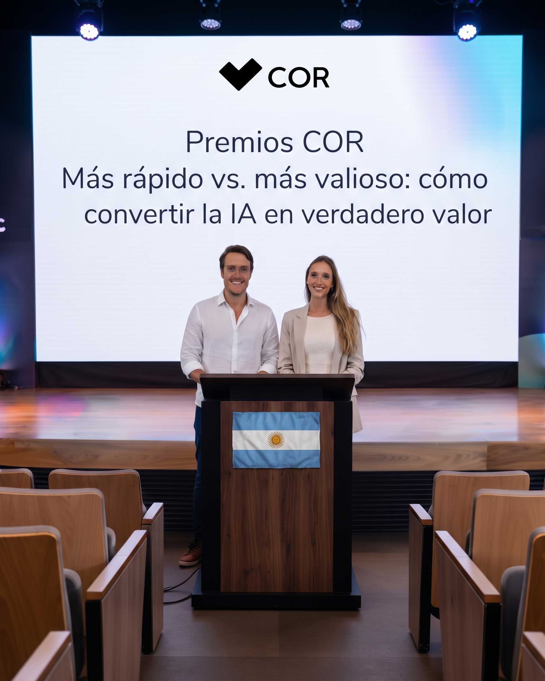 Premios COR<br>Más rápido vs. más valioso: cómo convertir la IA en verdadero valor